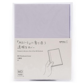 MD Papier Midori Japan Notebook Transparent Cover Plastic Cover - A6