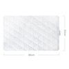Waterproof Mattress Protector, Quilted Bedside Crib Mattress Cover(86x52cm), Fits for