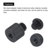MECCANIXITY 4Pcs Mic Stand Adapter 1/4 Female to M10 Male
