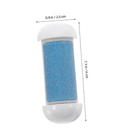 Healeved 6pcs Foot Replacement Rollers for Electric Foot Exfoliator Tool for Dead Skin Removal Ergonomic Design