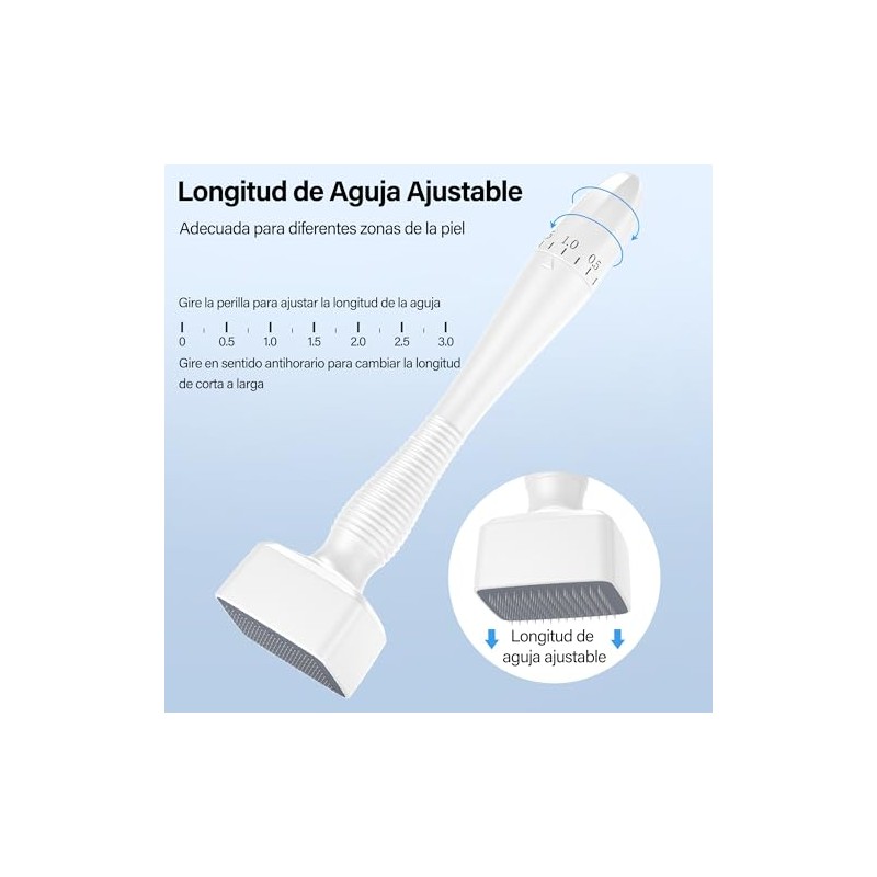 Sello de Microagujas 0.25 mm, Alternativa al Rodillo de Microagujas,