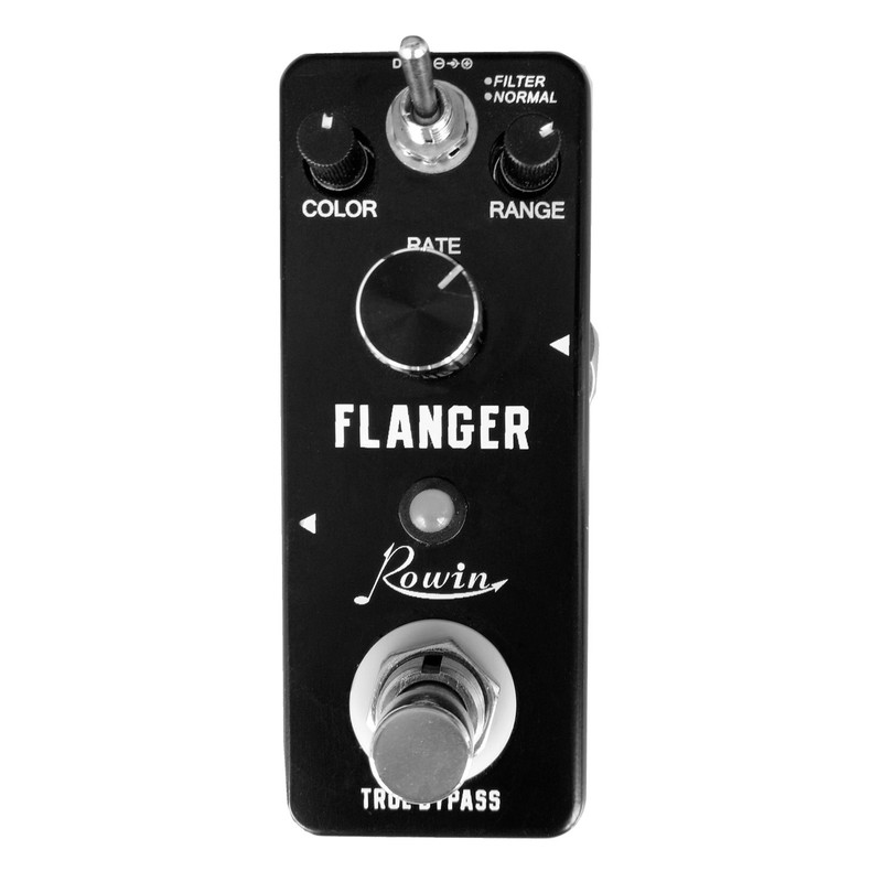 Rowin LN-312 Classic Analog Flanger Guitar Effect Pedal True Bypass