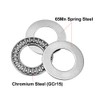 sourcing map AXK2035 Thrust Needle Roller Bearings with Washers 20mm