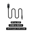 USB to RJ11 Radar Detector Power Cord Cable for Escort