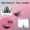 Mayhug DIY Eyelash Extensions, 144 Pcs Lash Clusters, Cluster Lashes,