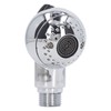 Salon Shampoo Bowl Sink Faucet Sprayer Kit Hot Cold Switch