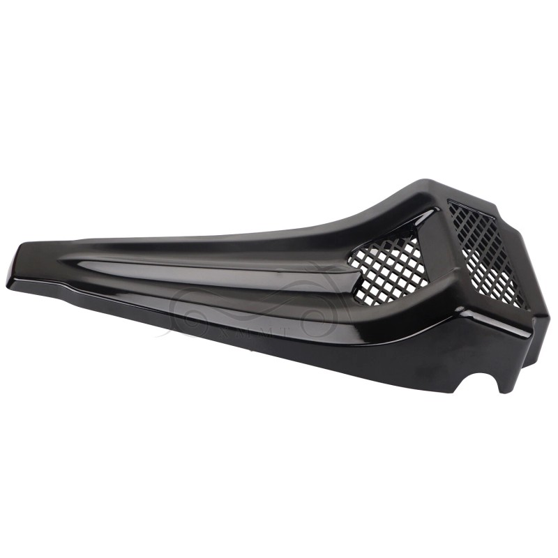 Unbranded Gloss Black Chin Spoiler Scoop For Harley Electra Street