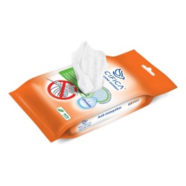 Repelente Toallitas Húmedas Pacifica Anti Mosquitos 120 Pzas
