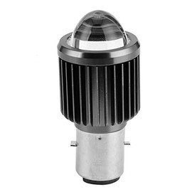 BA20D LED Faro de Motocicleta 3500lm 6000K Color de Luz Blanca Focos de Moto Brillantes Los Conjuntos de Faros Automotrices Adoptan una Carcasa de Aleación, que Tiene