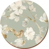 Creative Tops Duck Egg Floral Bird Cork-Back Premium Round Coasters,