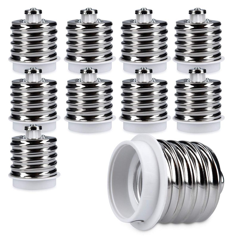 kwmobile 10x Lamp Socket Adapter Converter - E40 Socket to