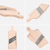 KADAX Wooden Vegetable Slicer, Herb Slicer with 3 Sharp Stainless