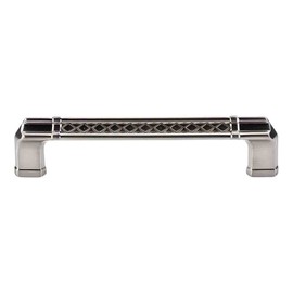 Top Knobs - TK206BSN - Tower Bridge Pull 5" (c-c) - Brushed Satin Nickel - Tower Bridge Collection