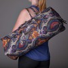 Kindfolk Yoga Mat XL Duffel Bag Extra Large Patterned Canvas