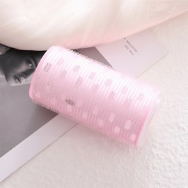 Hair Roll for Self Perm, Bangs & Root Volume Hair Roll (Large Pink) 12ea