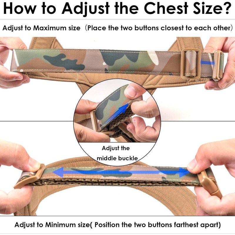 No Pull Dog Harness for Small and Medium Dogs, Reflective,