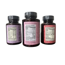 Kit Woman Hormo Balance Myo Inositol D Chiro Inositol y Pre+Probiótics Suplementos para mujer con raíces adaptógenas de Shatavari Maca Schisandra y Ginseng cepas prebioticas y probioicas Zinc Acido folico Colecalciferol Un mes de suministro