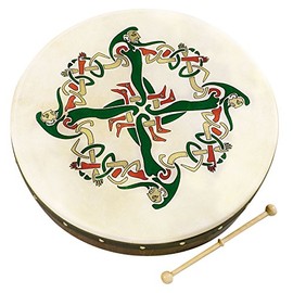 Waltons: 8" Irish Bodhran/Beater/Clonmacnoise Bodhran Design