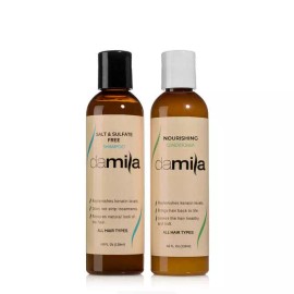Damila Salt & Sulfate Free Shampoo & Nourishing Conditioner Set 4.0 fl oz