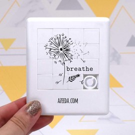 Azeeda 'Atme Löwenzahn Uhr' Schiebepuzzle (PZ00032116)