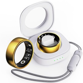 findtime Smart Ring Android iOS Blood Pressure Monitor Fitness Ring Activity Tracker Smart Rings for Women Men Heart Rate Monitor Sleep Tracker IP68 Smart Ring Fitness Ring Pedometer Heart Rate