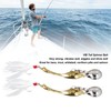 5pcs Metal VIB Fishing Lure Professional Rotating Sequins Lure Bait