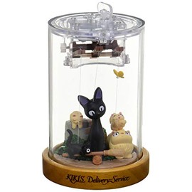 Sekiguchi Studio Ghibli Puppet Music Box Majo Kiki's delivery Service Jiji