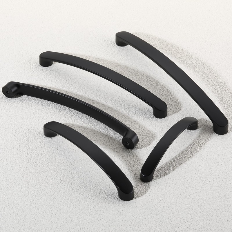 SYZOW 10 Pack Black Cabinet Handles Black Cabinet Pulls Kitchen