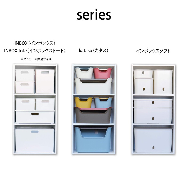Sanka Storage Box Lid S Yellow (188×263×18mm) squ+ katasu Kf-SYE
