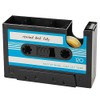 Retro Cassette Tape Dispenser and Desk Organizer, Crafted with Durable