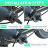 Ebike KT V12-L Double Hall Pedal Assist Sensor，Electric Bike Left