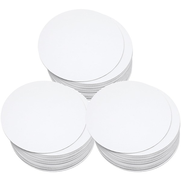 qiqee qiqee 70-Packs White Cake Boards Round 10 Inch Circles