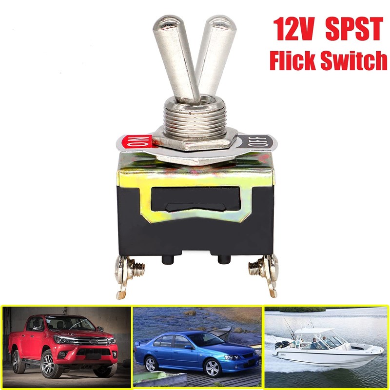 Toggle Switch/Rocker Switch,XUKEY Heavy Duty Rocker Toggle Switch 15A 250VAC