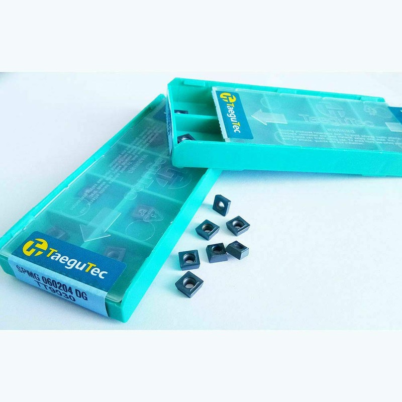 10 piezas SPMG060204DG TT9030 insertos de carburo herramientas de torneado