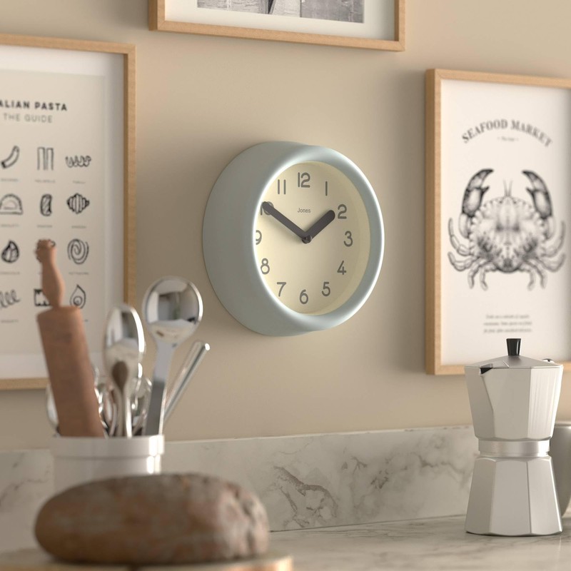 Jones Clocks® Fuze wall clock | Small round clock |