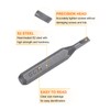 sourcing map 3pcs SL2.0 Slotted Screwdriver Bit 5/32" Hex Shank
