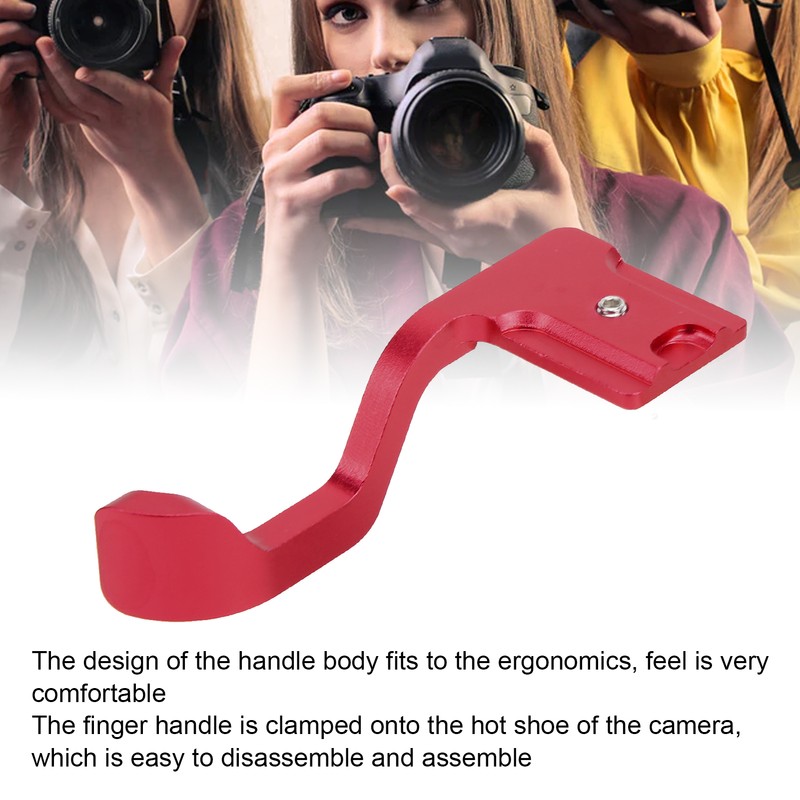 Camera Thumb Grip Hot Shoe Thumb Up Rest Hand Grip