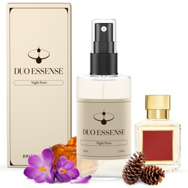 Duo Essense - Inspired by Bac. Rouge 540 - Night Paris - Unisex Perfume - Fragrance 3.4 Fl Oz / 100 ml