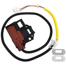 ZNTVW W10404050 W10238287 Washer Lid Lock Latch Switch and Harness Kit Compatible with Specific Whirlpool Maytag Kenmore Amana Crosley Washing Machines