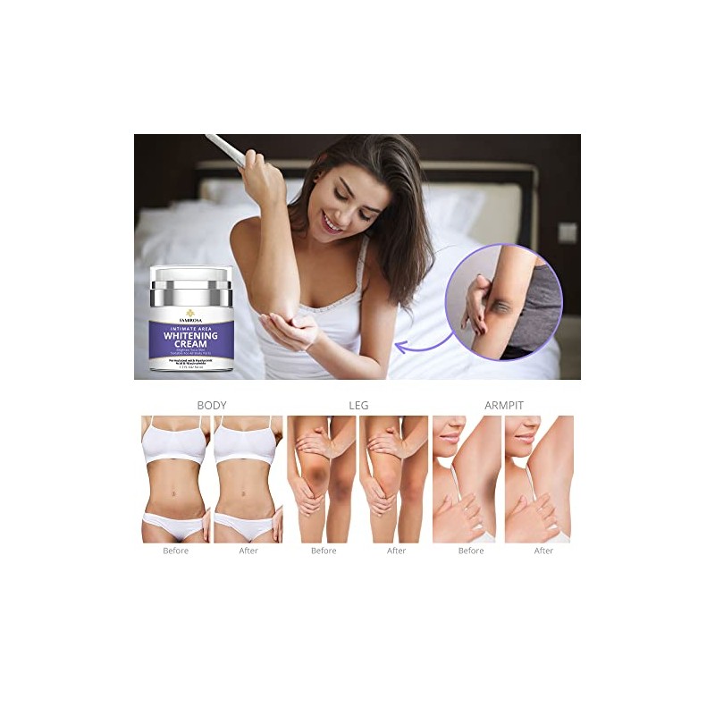 FAMIROSA- Corrector de manchas oscuras en la zona íntima: crema