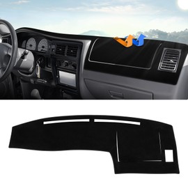 Autorder Dashboard Cover Mat for 2016-2021 2022 2023 Toyota Tacoma Accessories Dash Cover Upgrade Velvet Dash Mat Sunshade Glare UV Rays Protector