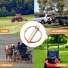 mankk 50Pcs Heavy Duty Lynch Pin Assortment Kit Tractor Pins