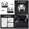 TZBVTAU 2 Pack Carton Panda Car Seat Headrest Cover for