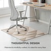 Anji Mountain Rug'd Chairmat - Anti-Slip Design Office Desk Accessories,