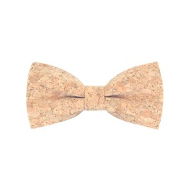 WANYING Men's Cork Bow Tie Wooden Profile Bow Ties with Buckle Already Tied Adjustable Gentleman Casual Formal Simple Classic, Wood grain E20