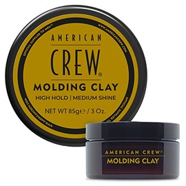 American Crew Classic Molding Clay 85g Cera para Peinado de Alta Fijación con Brillo Natural | Arcilla Moldeadora Profesional con Cera de Abeja para Hombre | Textura y Control Máximo | 3oz