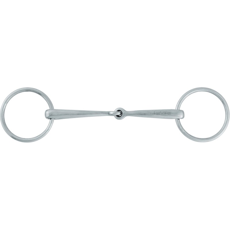 Stübben Gebiss 2296 Snaffle Bit Single Broken 12.0 cm 12