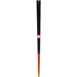 Kawai 104577 Chopsticks Made in Japan Traditional Color Jet-Black, 9.1 inches (23 cm)