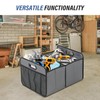 Simple Deluxe Car Trunk Organizer for SUV, Collapsible 2 Compartment