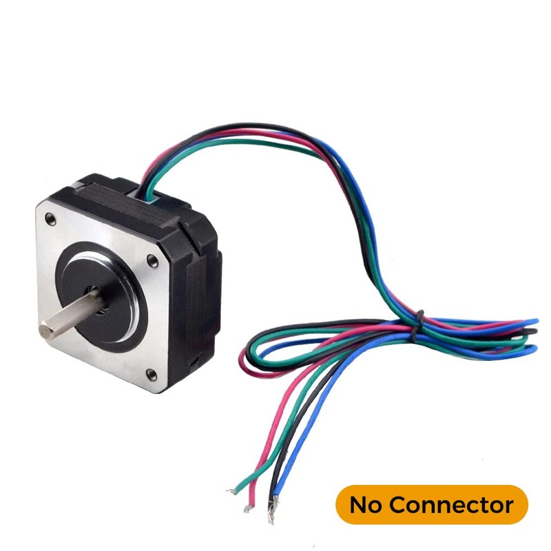 STEPPERONLINE Short Body Nema 17 Bipolar Stepper Motor 1A 22.6oz.in/16Ncm